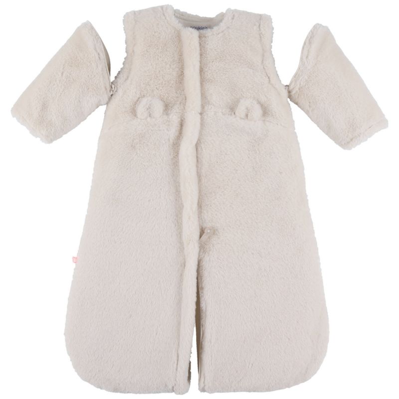 Gigoteuse en fausse fourrure beige (70 cm) Noukie's Produit 1